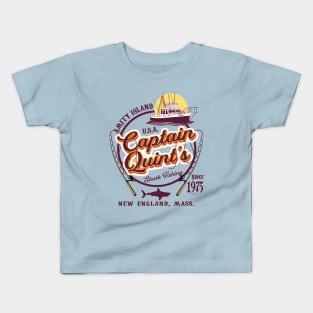 Quint Shark Fishing (Universal © UCS LLC) Kids T-Shirt